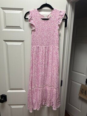Lost & Wander, Size Small, Pink flower dress